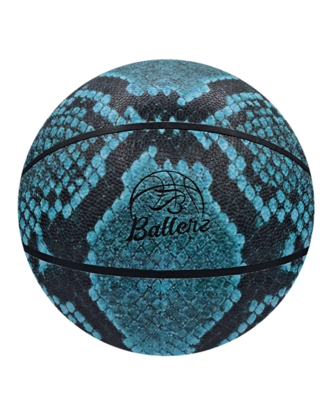 Ballon de Basket Python Bleu — Ballerz