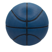Ballon de basket double bleu