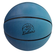 Ballon de basket double bleu