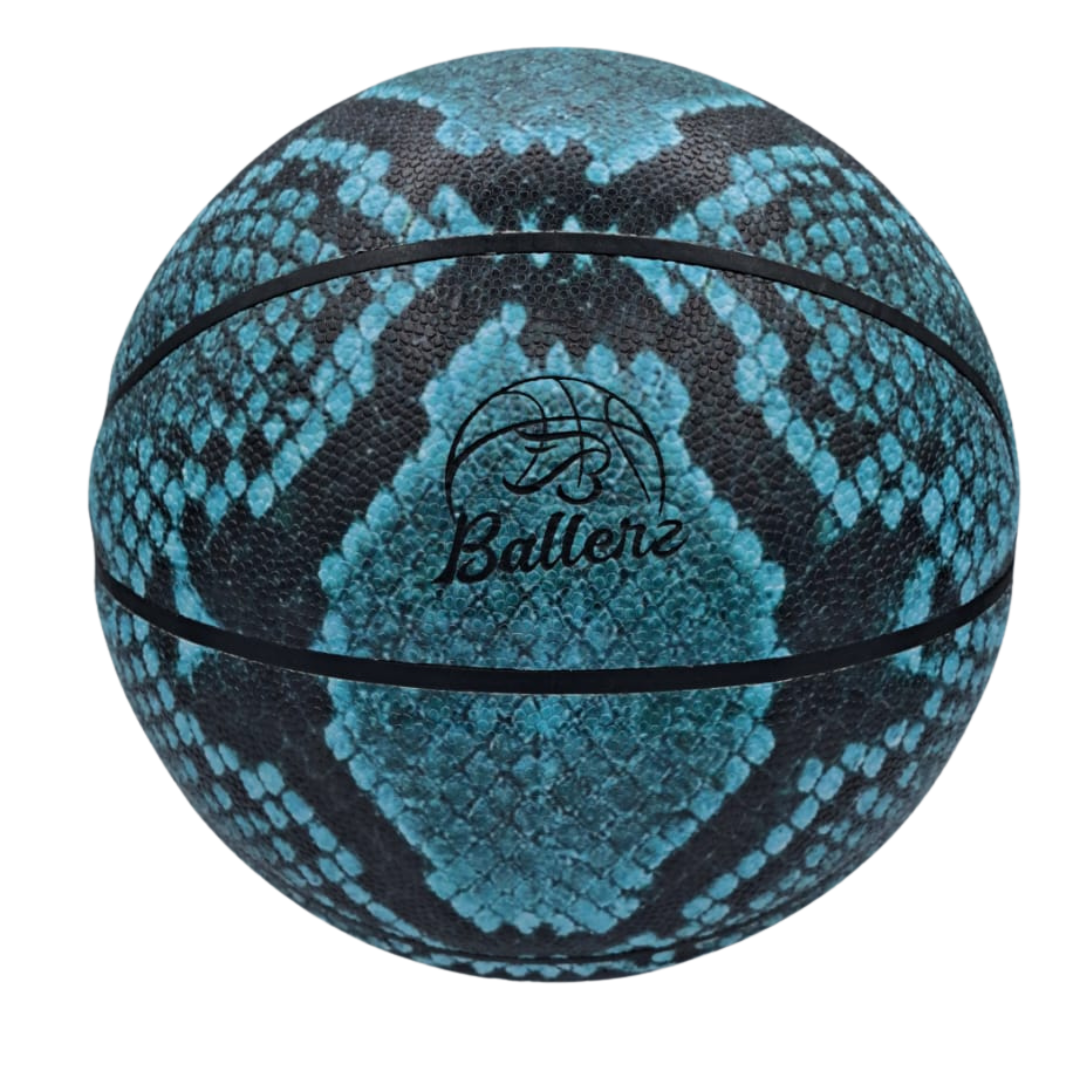 Ballon de basket Python Bleu